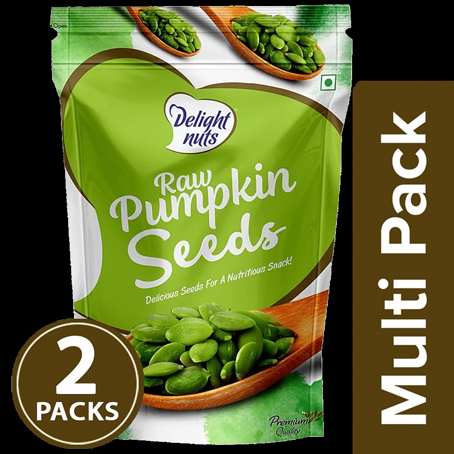 Delight Nuts Raw Pumpkin Seeds-Natural & Premium