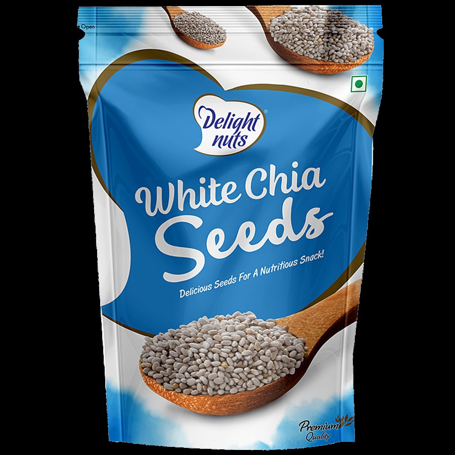 Delight Nuts White Chia Seeds - Premium