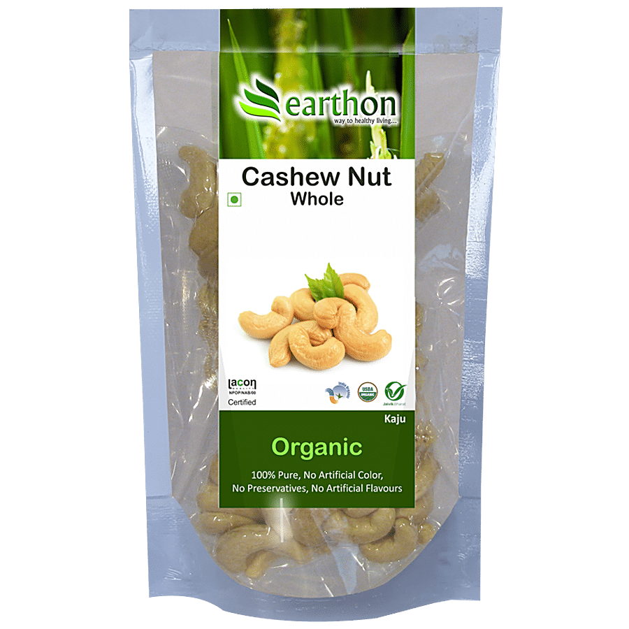 Earthon Organic Cashew Nut-Whole