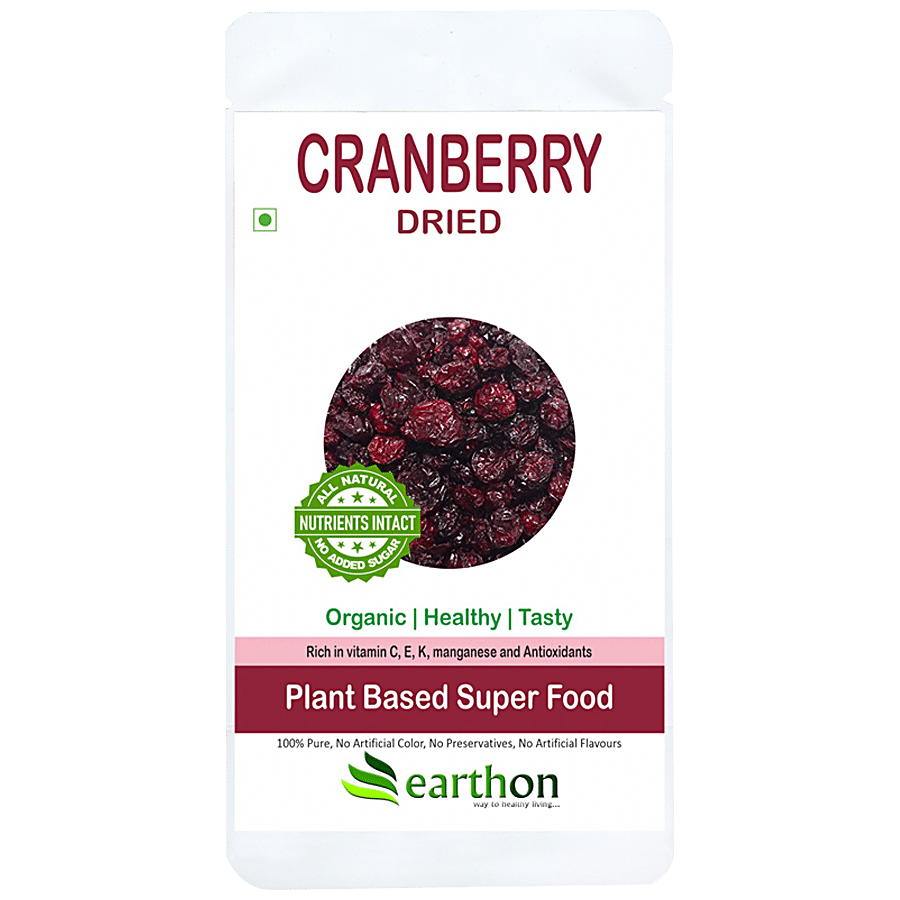 Earthon Organic Dried Cranberry