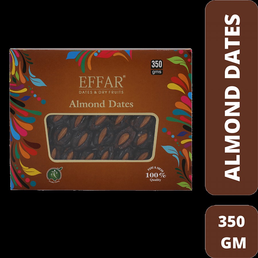 Effar Dates & Dryfrutis Almond Dates - Premium Quality