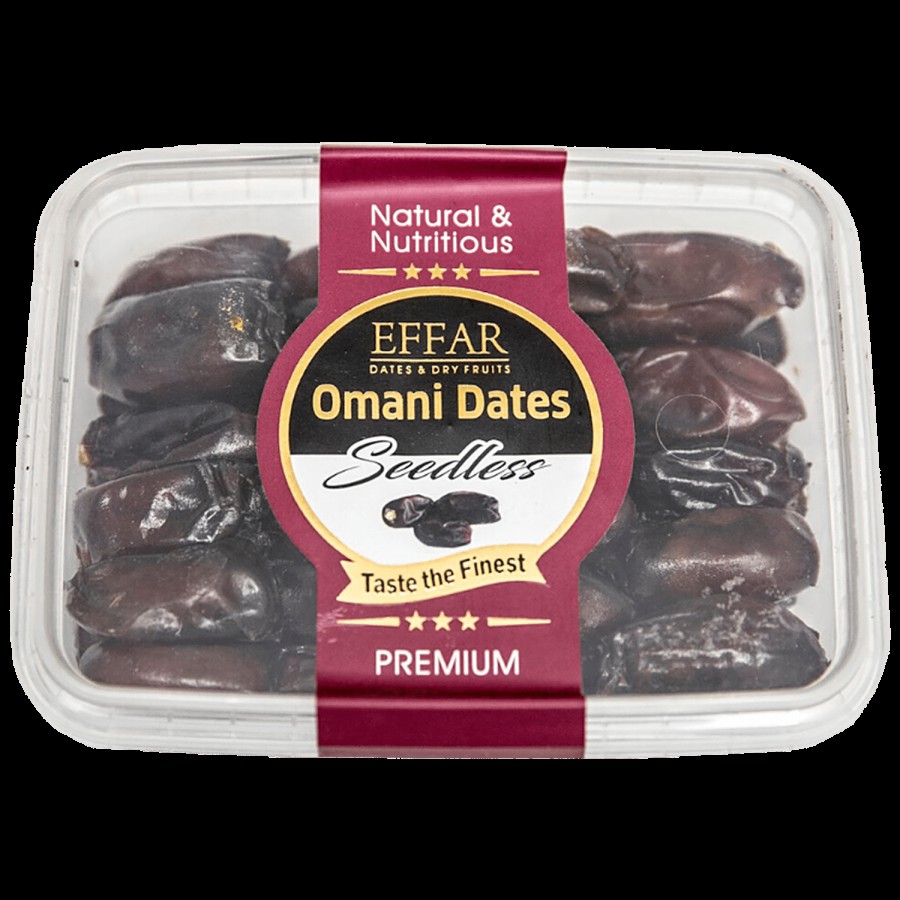 Effar Dates & Dryfrutis Omani Seedless Dates - Premium Quality