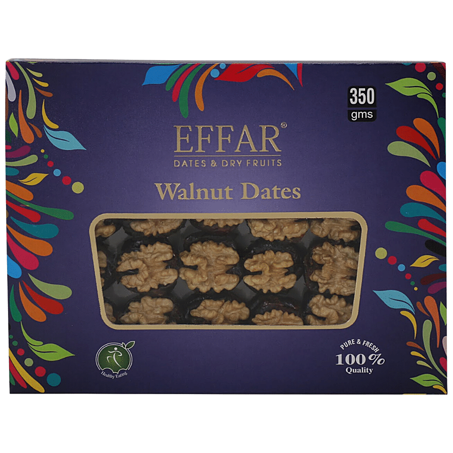 Effar Dates & Dryfrutis Walnut Dates - Premium Quality