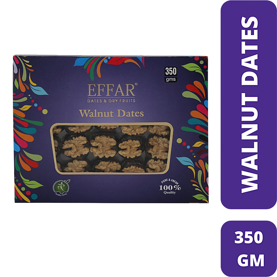 Effar Dates & Dryfrutis Walnut Dates - Premium Quality