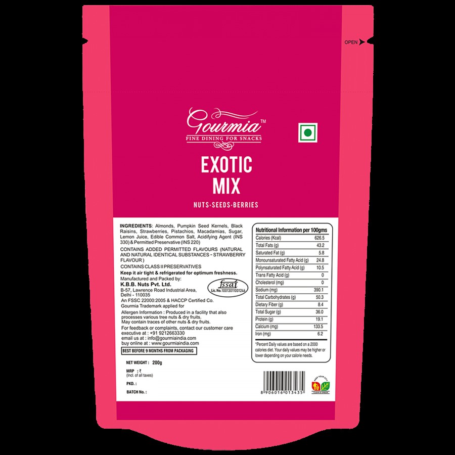 Gourmia Exotic Mix