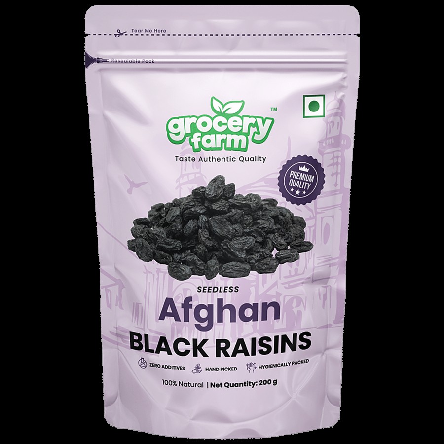 Grocery Farm Afghan Black Raisins - Seedless