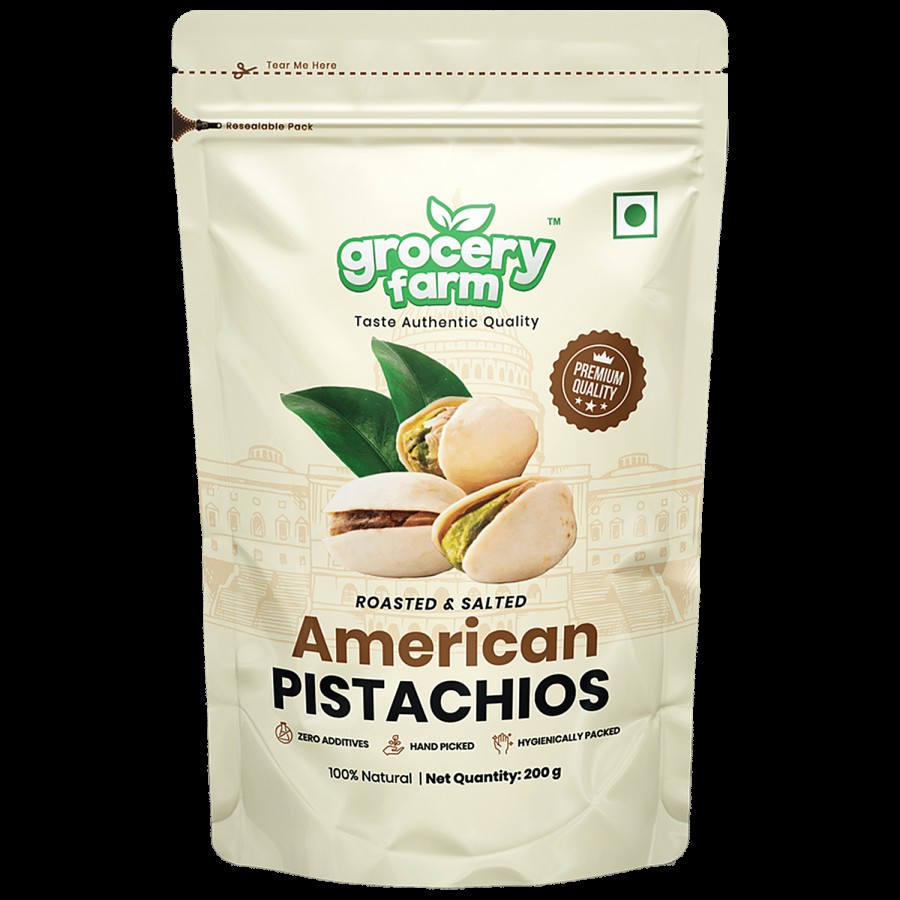 Grocery Farm American Pistachios - Roasted & Salted