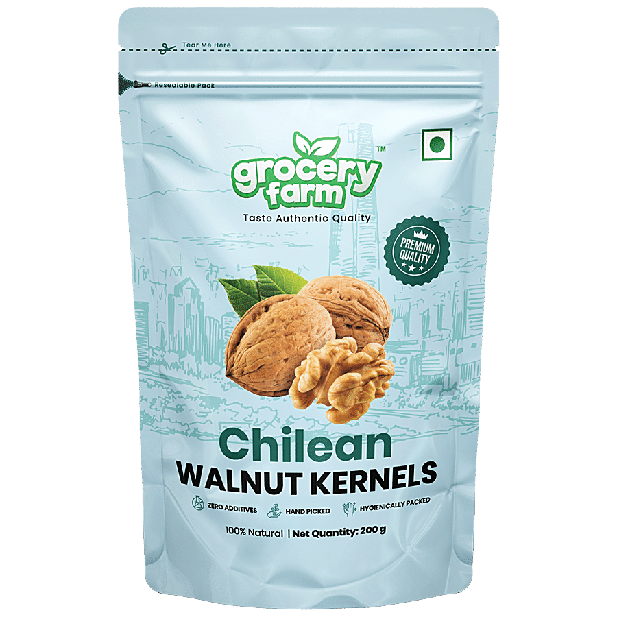 Grocery Farm Chilean Walnut Kernels - 100% Natural