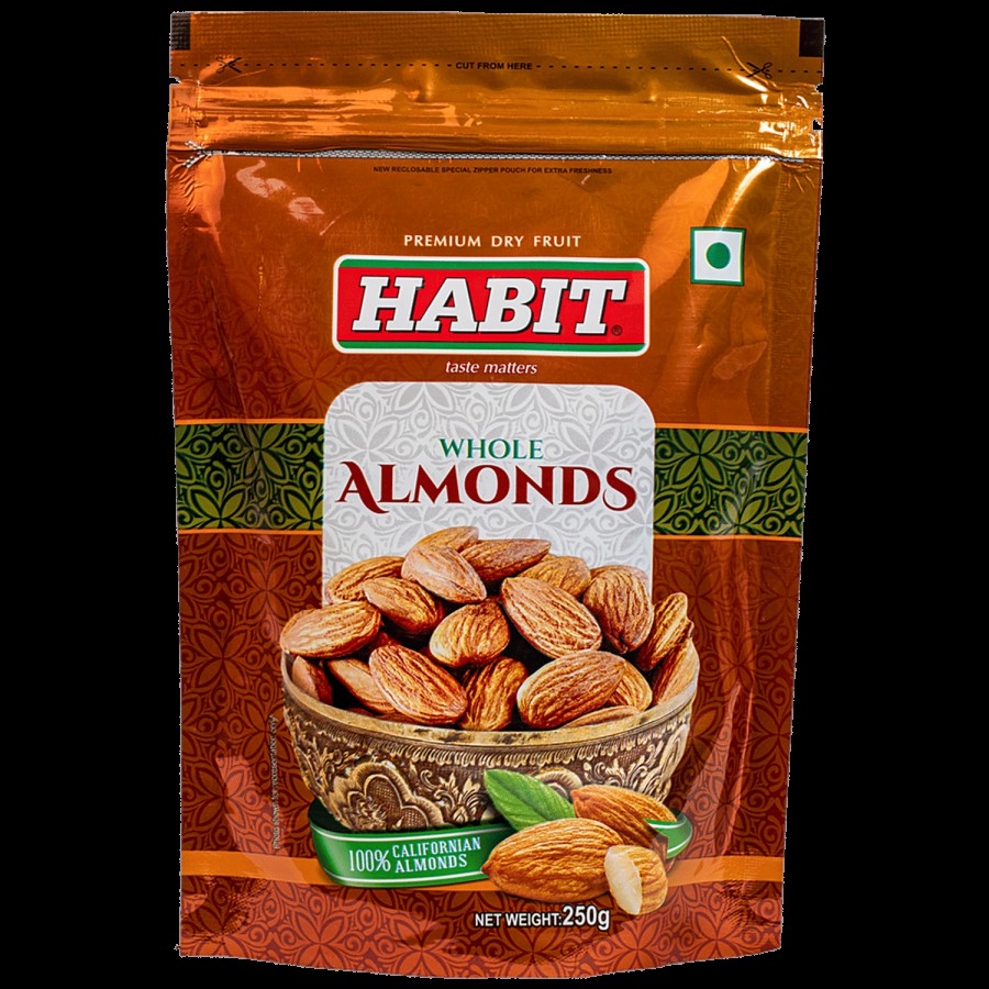 Habit Whole Natural Almonds