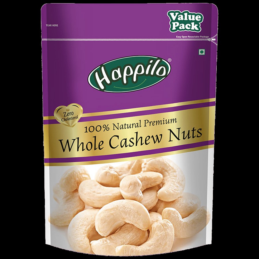 Happilo 100% Natural Premium Whole Cashews Nuts