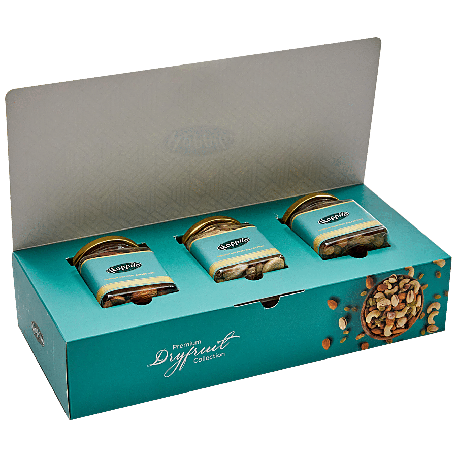 Happilo Dry Fruit Celebrations Gift Box - Gardenia