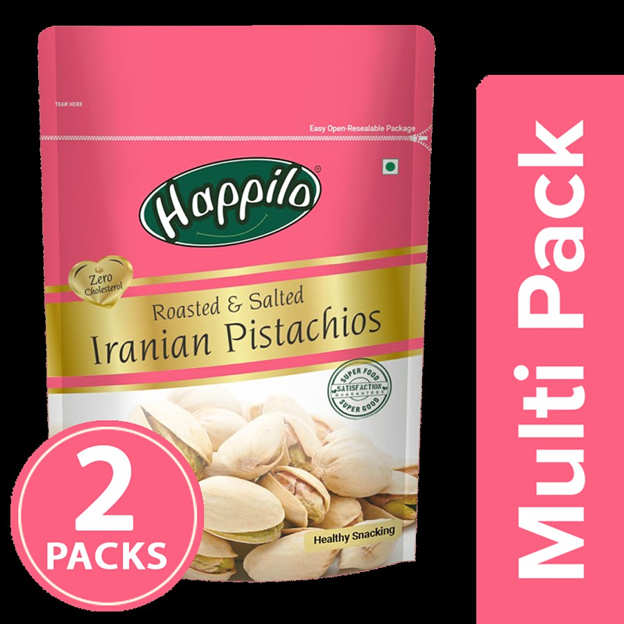 Happilo Pistachios - Roasted & Salted