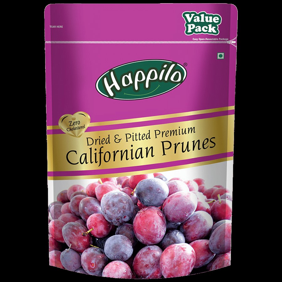 Happilo Premium Californian Pitted Prunes - Value Pack