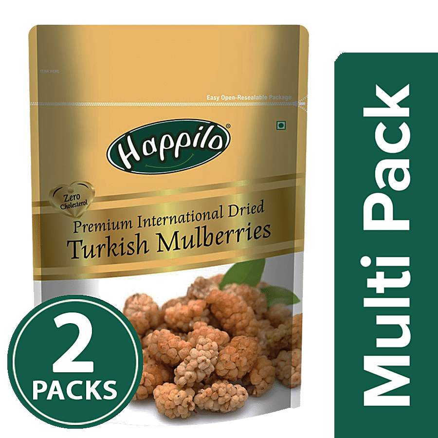 Happilo Premium International Dried Turkish Mulberries