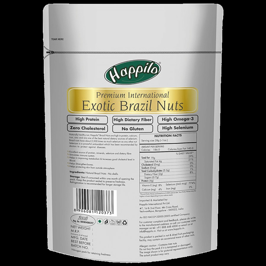 Happilo Premium International Exotic Brazil Nuts