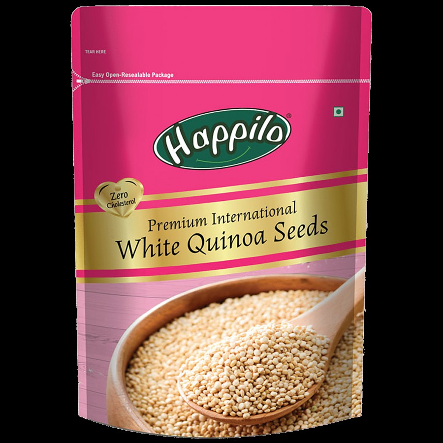 Happilo Premium Raw Gluten Free White Quinoa Seeds