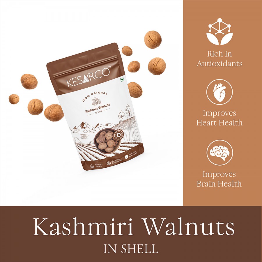 KesarCo Kashmiri Walnuts In Shell