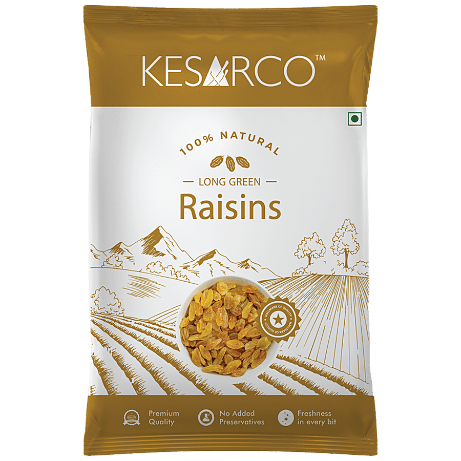 KesarCo Long Green Raisins