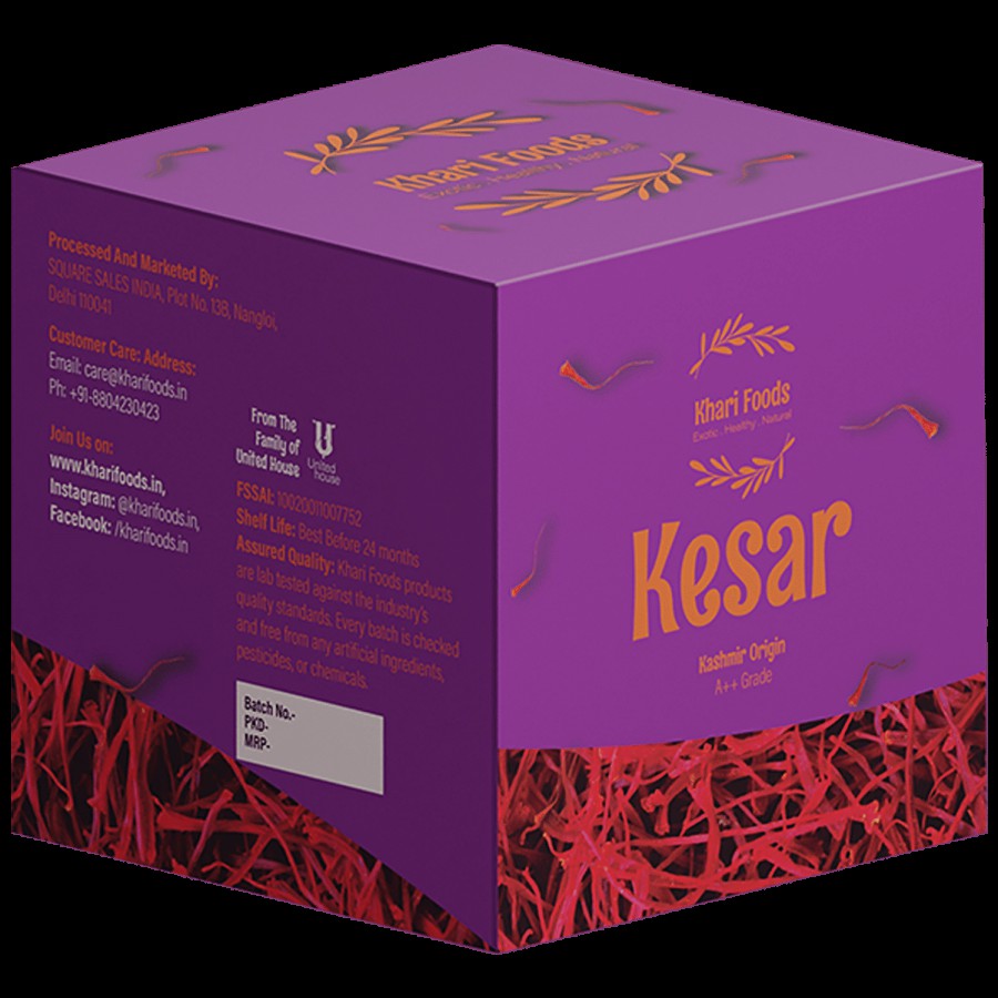 Khari Foods Original Kashmiri Kesar - A++ Grade