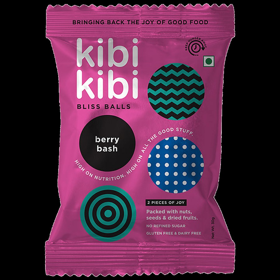 Kibi Kibi Bliss Balls - Nuts