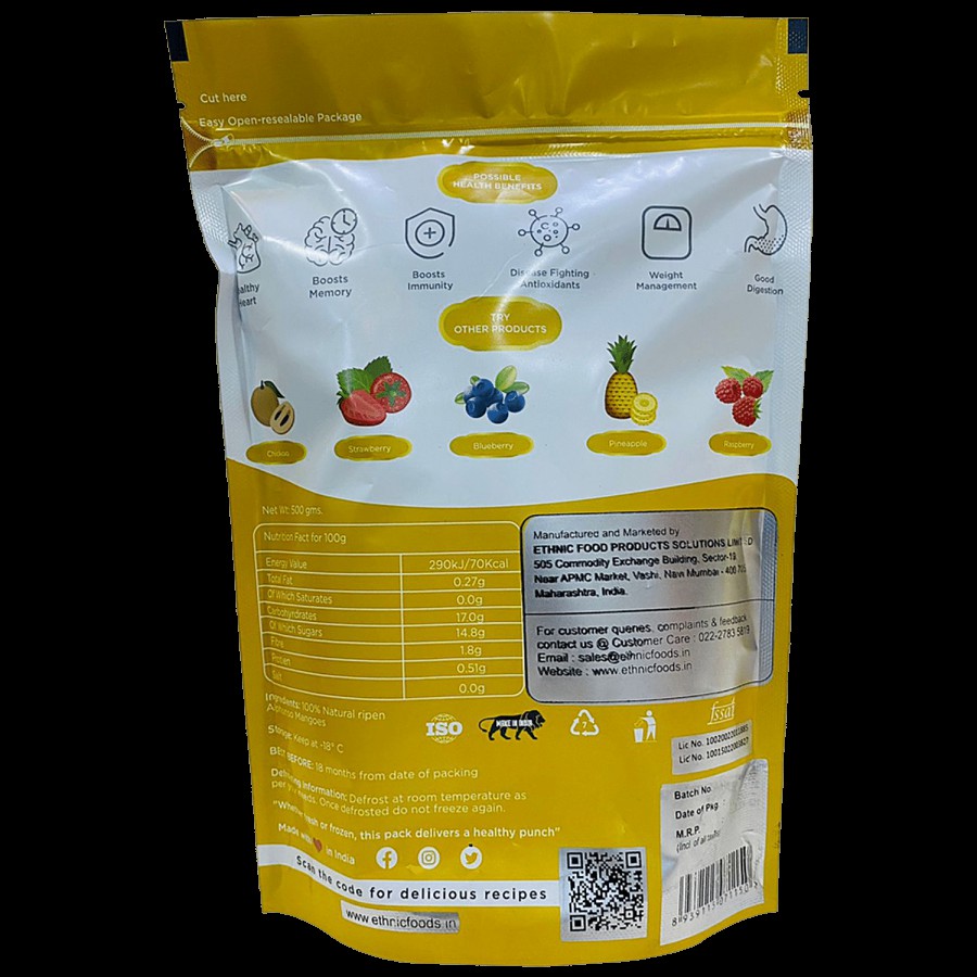 Loveberi Mango Dices - 100% Natural