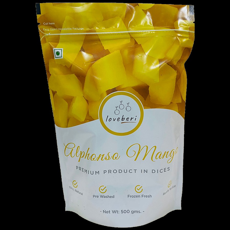 Loveberi Mango Dices - 100% Natural