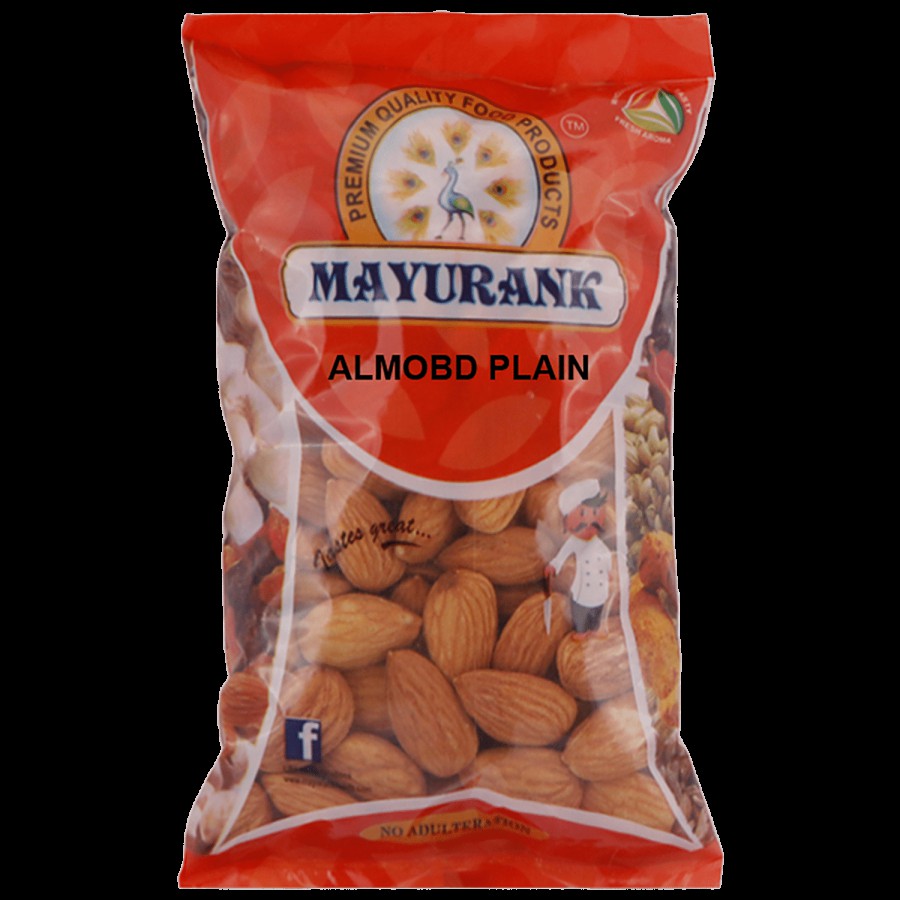 MAYURANK Almond Plain - Rich In Vitamin E & Healthy Fats