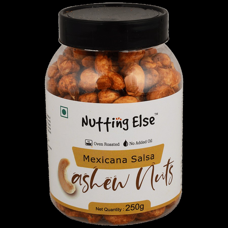 NUTTING ELSE Mexicana Salsa Cashew Nuts - Rich In Protein & Essential Minerals