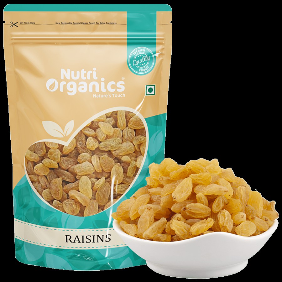 Nutri Organics Raisins - Premium