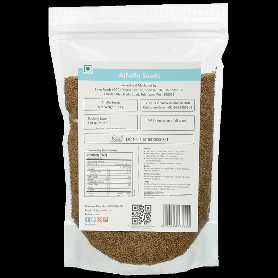 Nutriwish Alfalfa Seeds