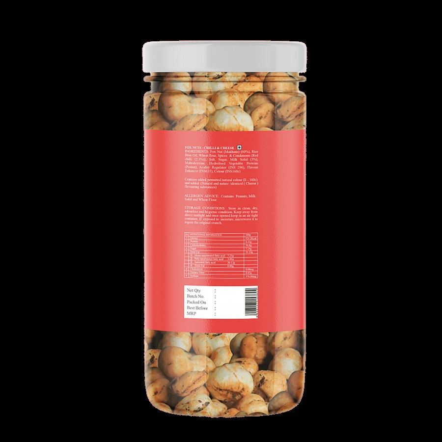 Nutty Affair Foxnuts - Chilli & Cheese