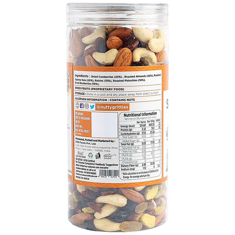 Nutty Gritties Sports Mix - Premium Dry Fruits