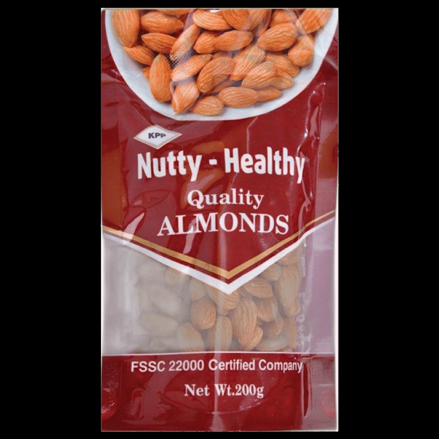 Nutty Healthy Almonds - Plain