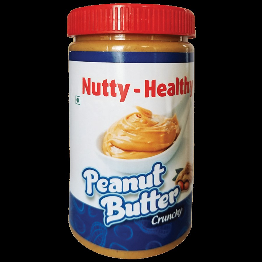 Nutty Healthy Peanut Butter - Crunchy