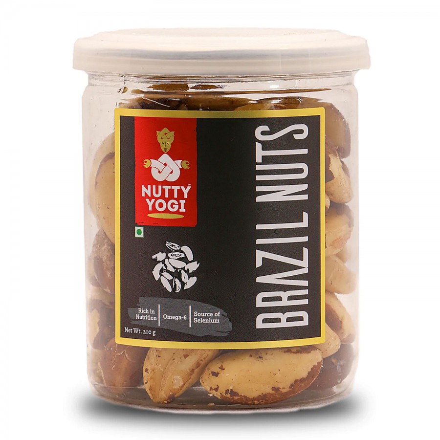 Nutty Yogi Brazil Nuts - Rich In Omega 6