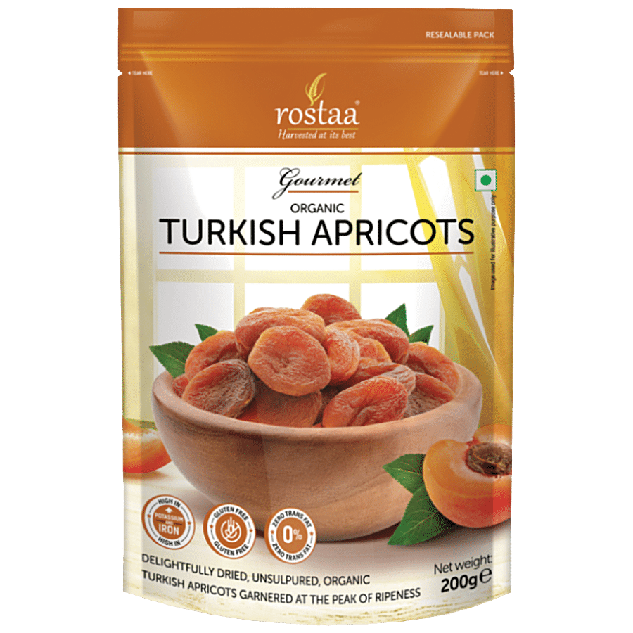 Rostaa Organic Turkish Apricots