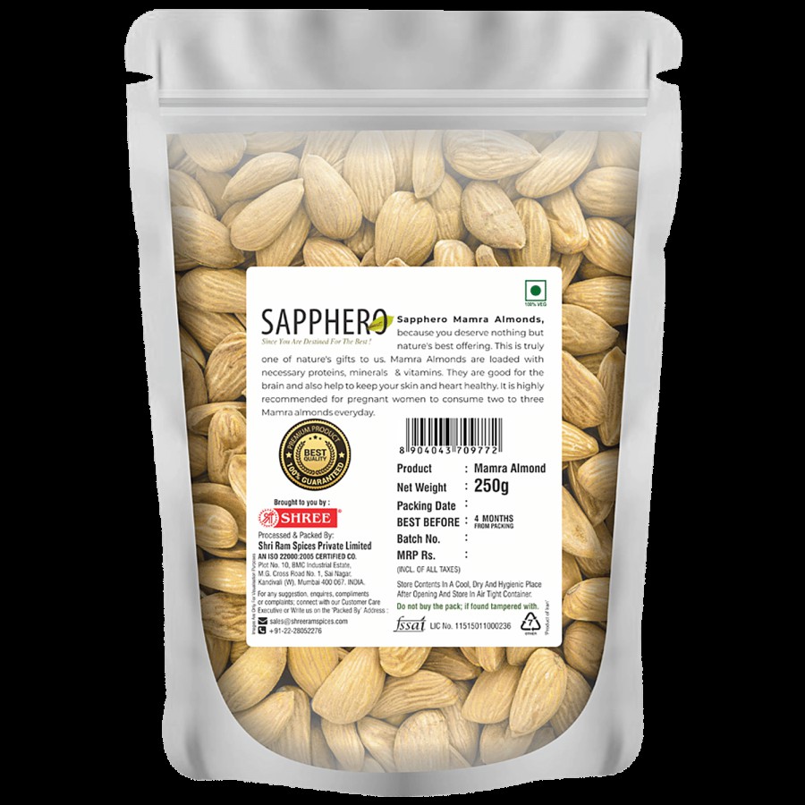 SAPPHERO Mamra Almonds