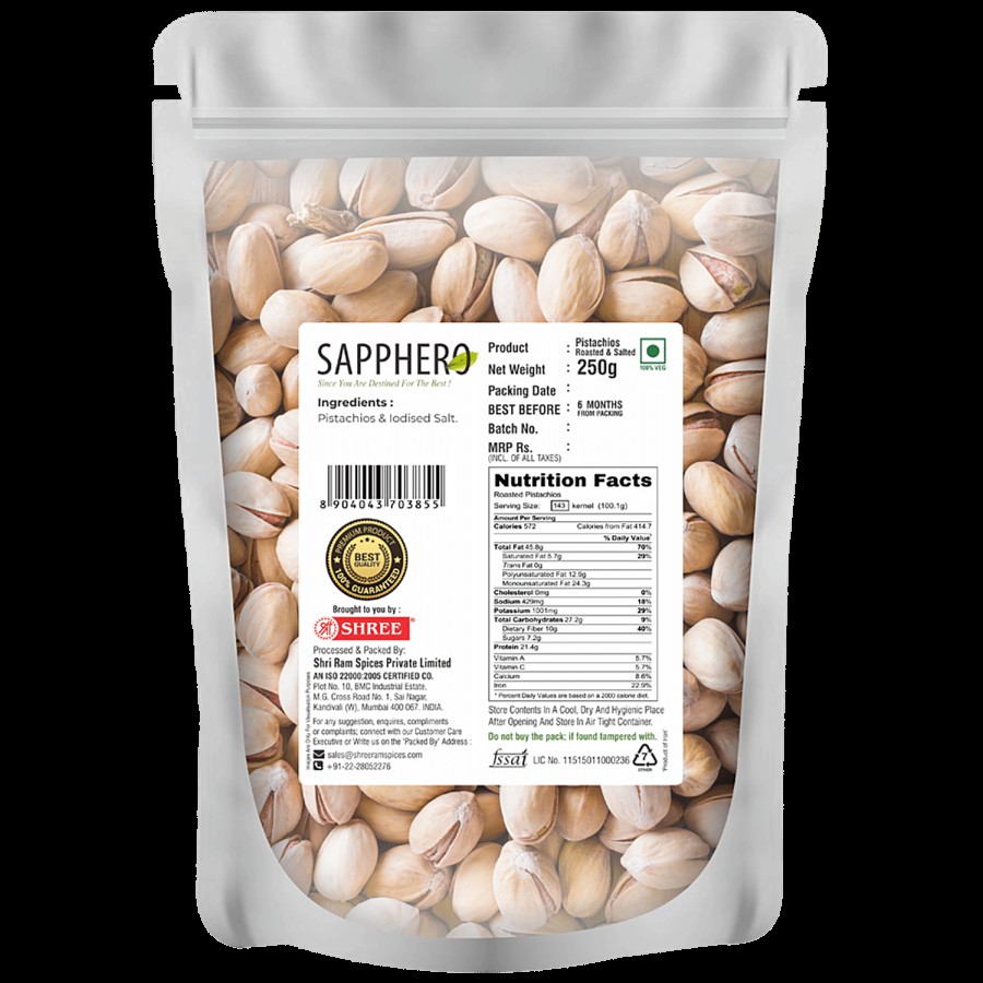 SAPPHERO Pistachios