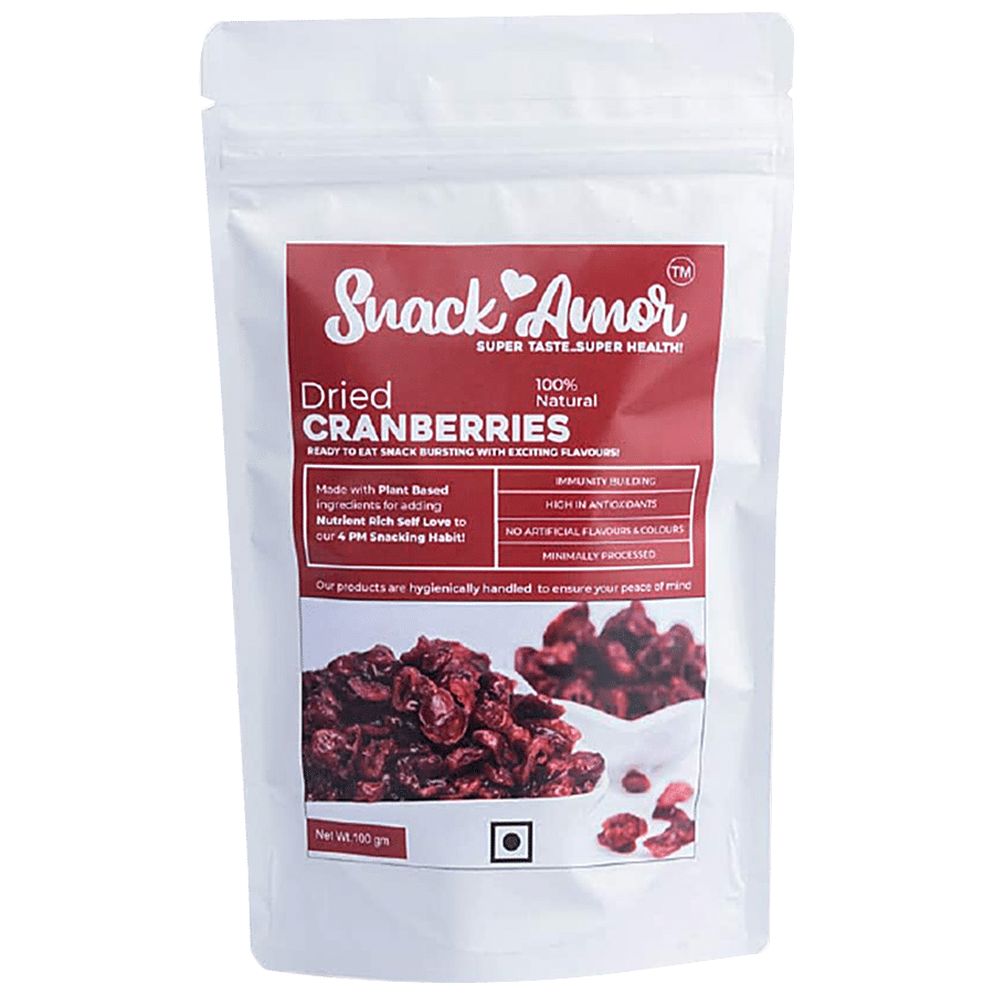 SnackAmor Dried Cranberries