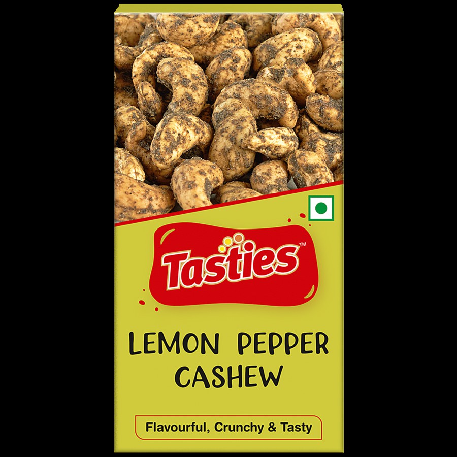 Tasties Lemon Pepper Cashew - Flavourful & Crunchy