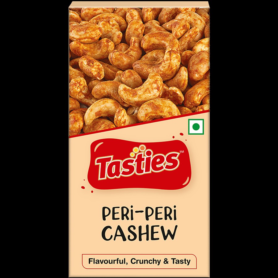 Tasties Peri Peri Cashew - Flavourful & Crunchy