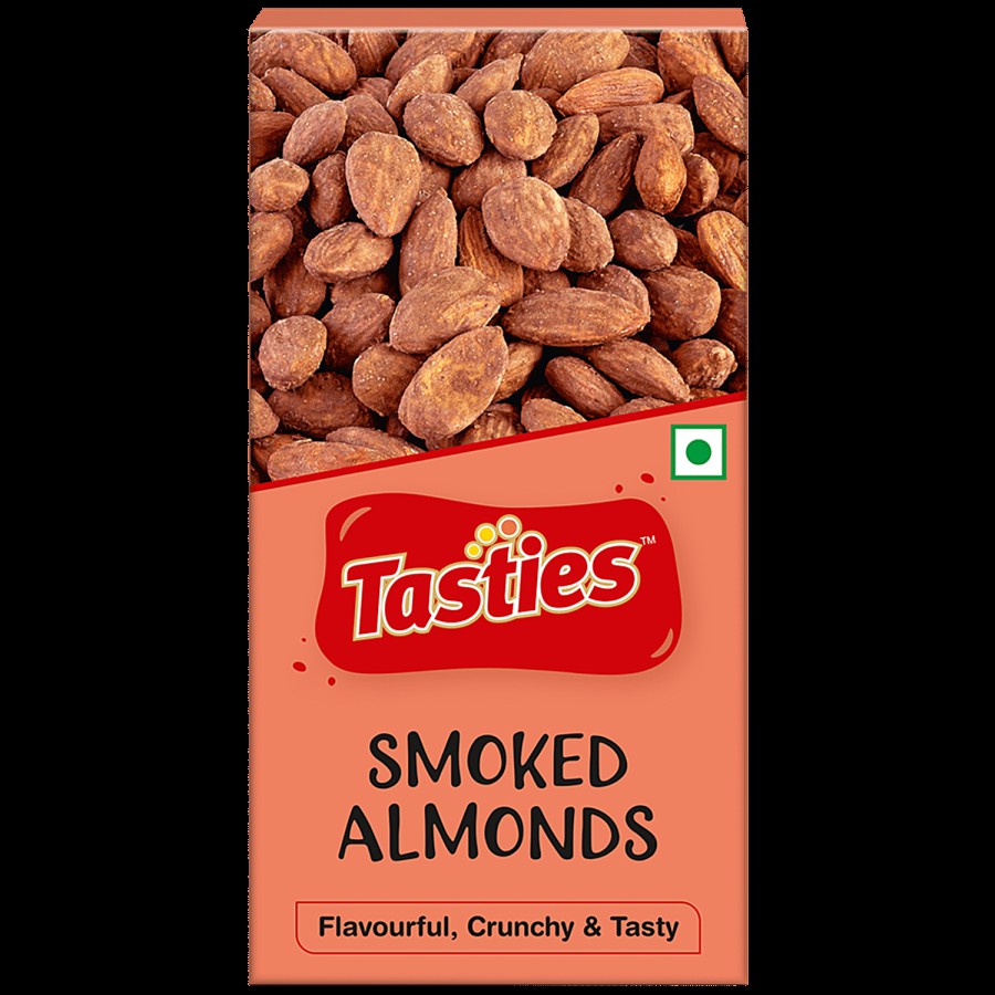 Tasties Smoked Almonds - Flavourful & Crunchy