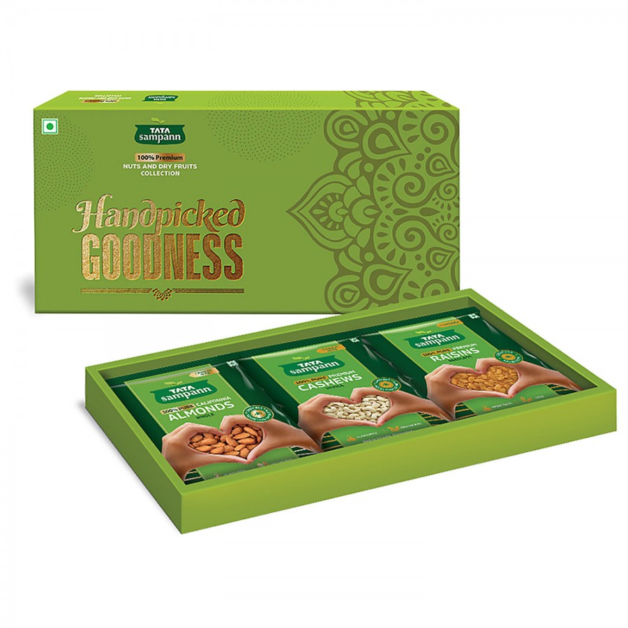 Tata Sampann 100% Premium Nuts & Dry Fruits Collection - Almonds