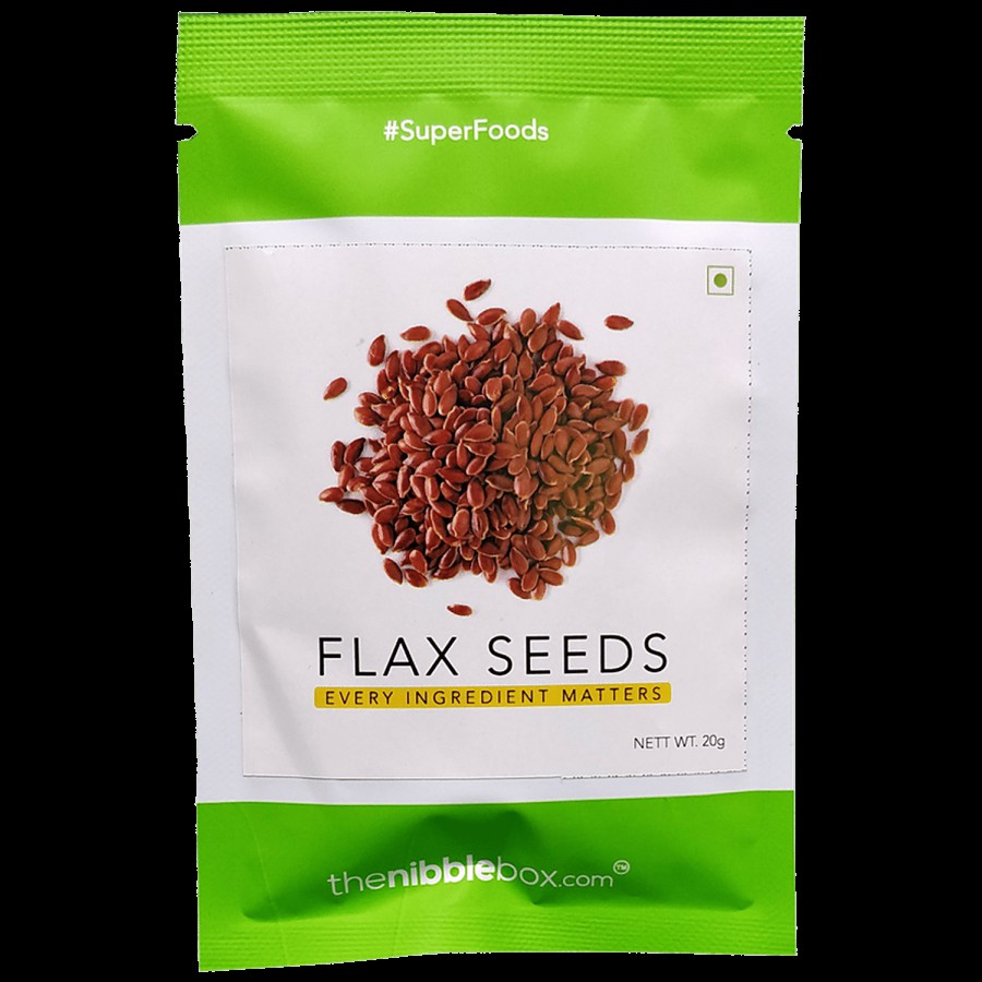 The Nibble Box Flax Seeds