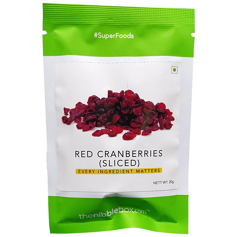 The Nibble Box Red Cranberries