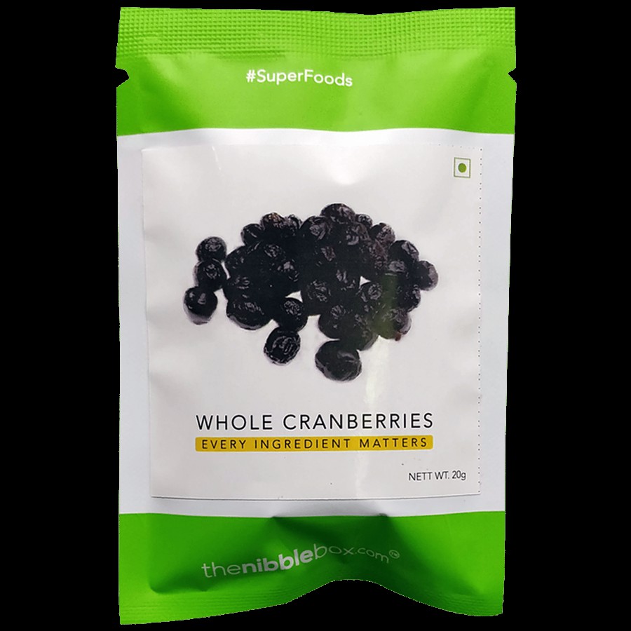 The Nibble Box Whole Cranberries