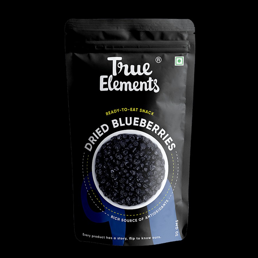 True Elements Dried Blueberries