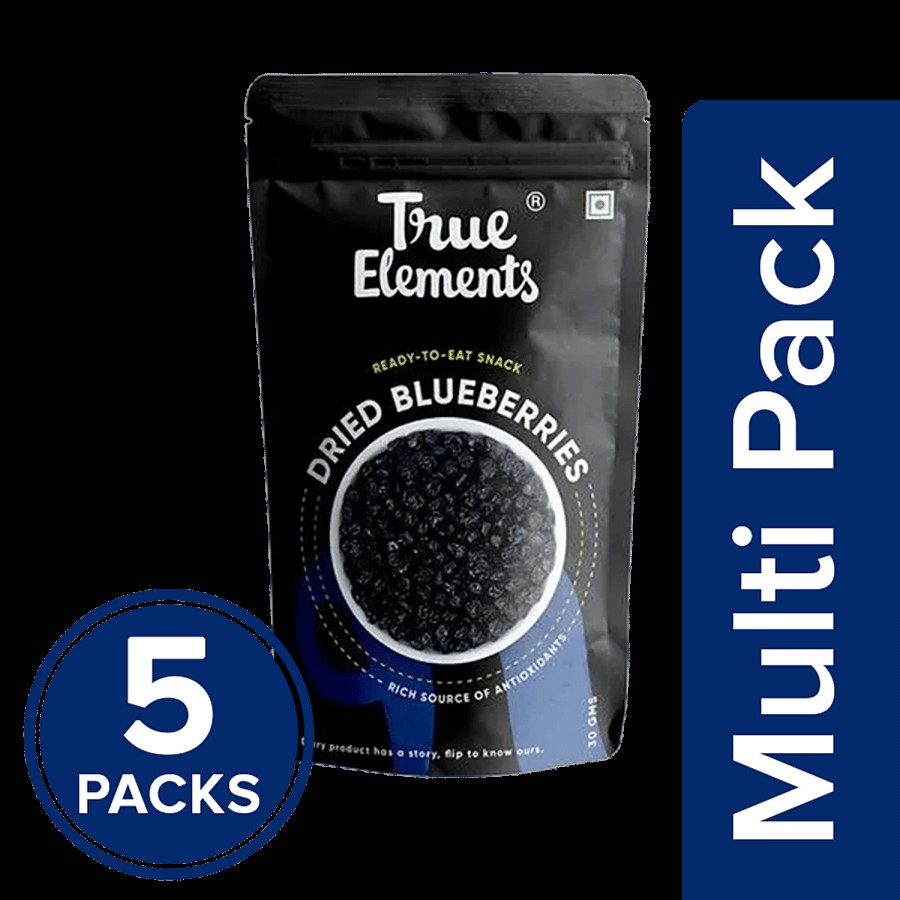 True Elements Dried Blueberries