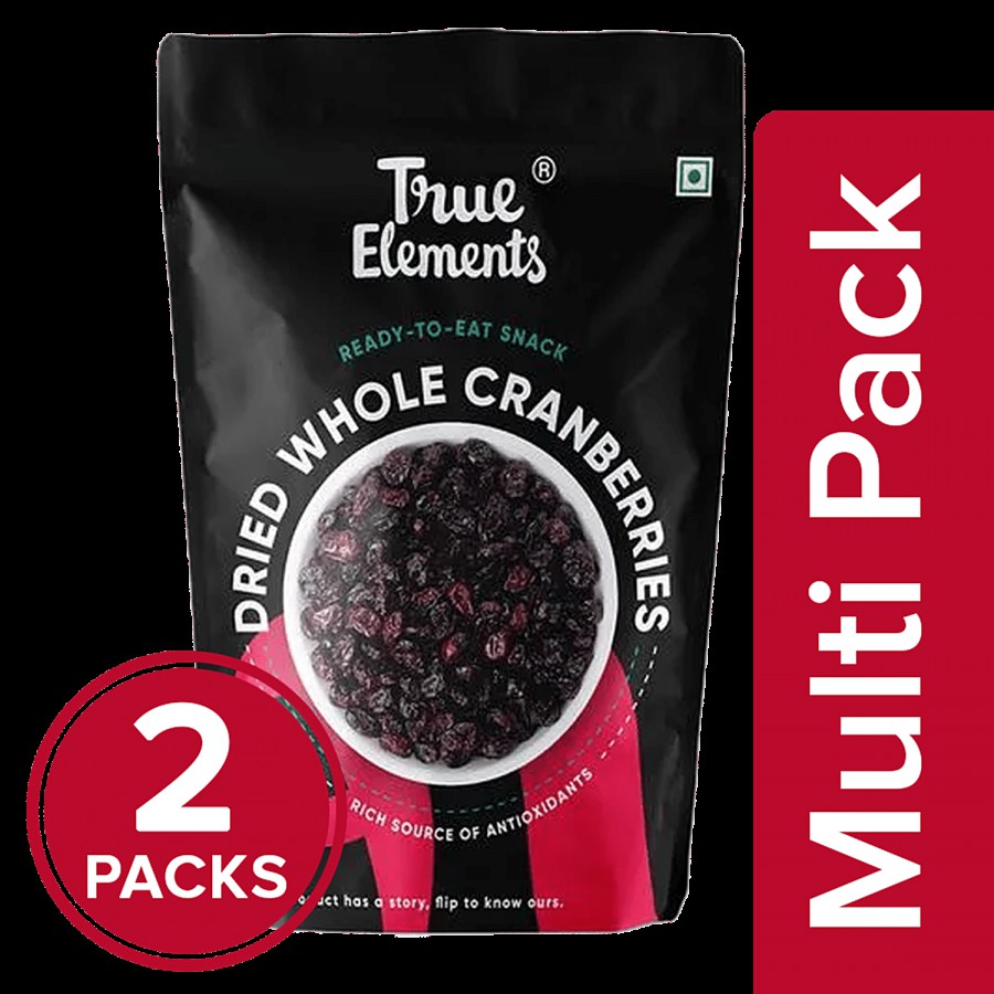 True Elements Dried Cranberries