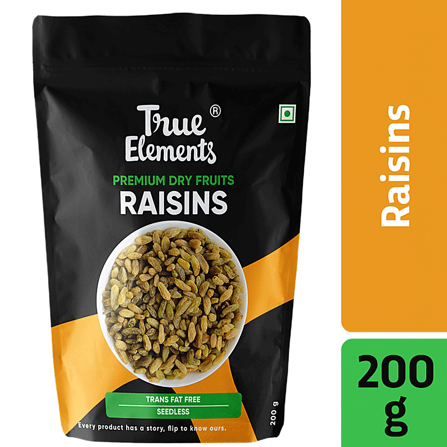 True Elements Raisins - Seedless